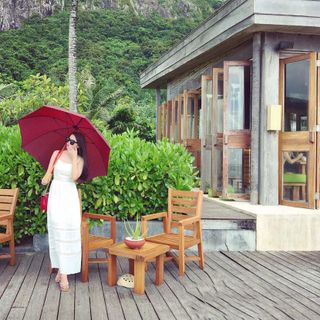 Đầm Maxi Ren Tầng