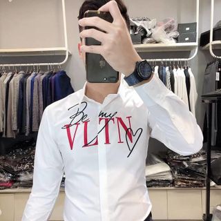 Áo sơ mi nam cổ tàu