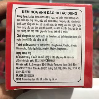 Kem dưỡng trắng da Hoa Anh Đào Nhật Bản