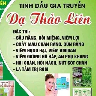 Tinh dầu Dạ Thảo Liên