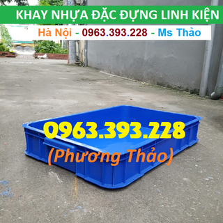 Khay linh kiện hộp nhựa đựng vật tư trong nhà xưởng giá sỉ