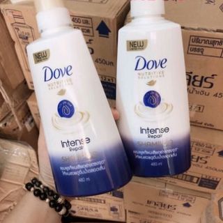Dầu Gội Dove Intense Repair 480ml Hàng Thái Mới