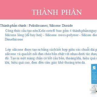 GEL HỖ TRỢ TRỊ SẸO KELO-COTE của Mỹ 15 gram