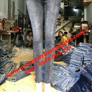 Chuyên sỉ quần jean nữ