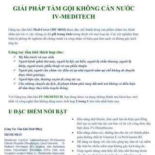 Găng tay tắm khô Med Office