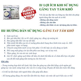 Găng tay tắm khô Med Office