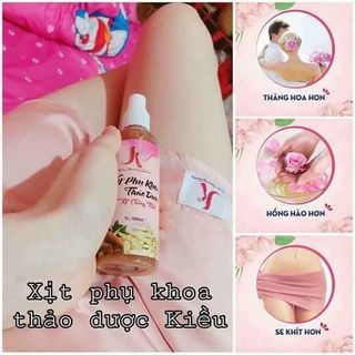 Xịt Phụ Khoa Thảo Dược Kiều Hàng Chuẩn