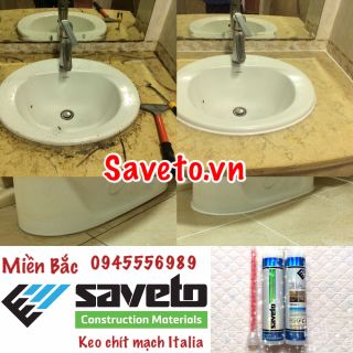Keo chít mạch gạch saveto chống mốc chống thấm ố đen mạch