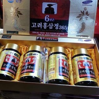 Cao hồng sâm 4 lọ