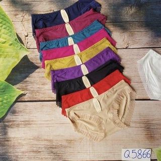 Quần lót su Thông hơi Viền Ren - 5866
