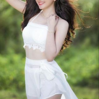 Đầm Maxi Cúp Ngực Ren Eo