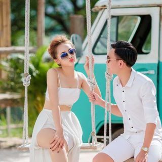 Đầm Maxi Cúp Ngực Ren Eo