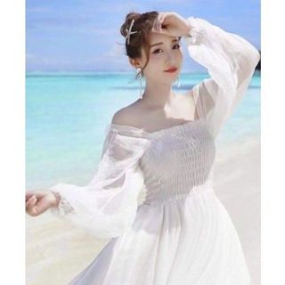 Đầm Maxi Cúp Ngực Tay Rời