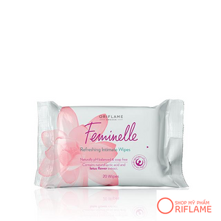 Khăn lau Feminelle Refreshing Intimate Wipes 30004