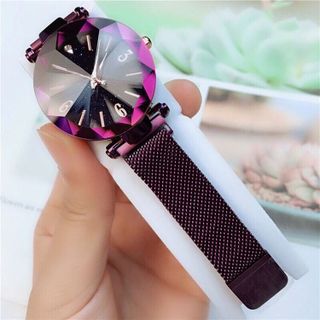 Đồng Hồ Dây Nam Châm Có Số Mặt Kính Xịn
