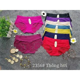 Quần su thông hơi ren mông