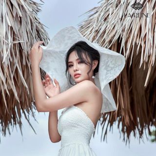 Đầm Maxi Cúp Ngực Ren Thùng