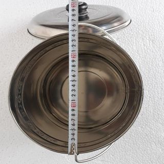 XÔ INOX 304 CÓ NẮP LOẠI 16L - XĐ17I3