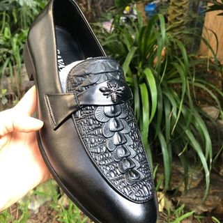 Giày lười nam da bò GL-03