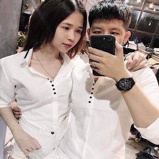 Áo Sơ Mi Cặp Nam Nữ MS 03 giá sỉ