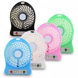 QUẠT MINI 3 TỐC ĐỘ PIN SẠC - SIÊU MÁT