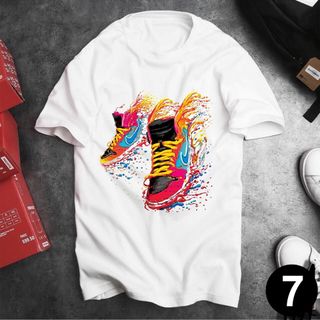 ALBUM Áo Thun In Hình Giày Sneakers