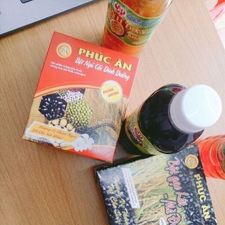 Bột ngũ cốc dinh dưỡng và bột gạo lứt mè đen
