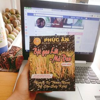 Bột ngũ cốc dinh dưỡng và bột gạo lứt mè đen