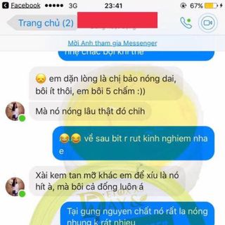 Kem Tan Mỡ Gừng Ginger Thái Lan