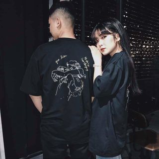 ÁO THUN NAM NỮ ĐẸP TAY LỠ RỘNG
