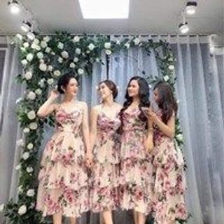 MAXI HOA CỔ YẾM ĐỔ