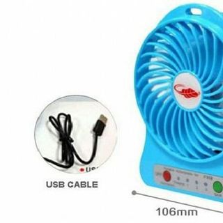 Quạt Tích Điện Mini 3 Chế Độ để bàn