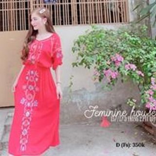 MAXI THỔ CẨM TAY LỠ