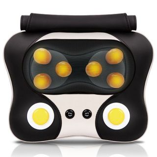 Gối massage xoay đấm có bảng điều khiển cầm tay