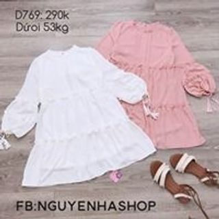 BABY DOLL TAY BỒNG VIỀN BÈO