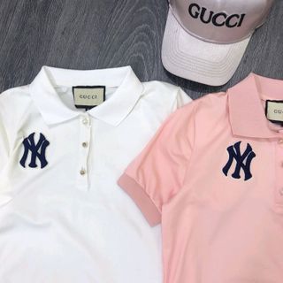 đầm po lo cổ trụ logo ny siêu chảnh