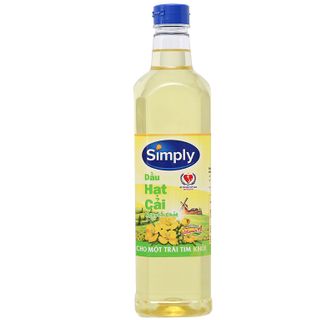 Dầu hạt cải Simply 1L giá sỉ