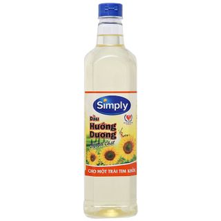 Dầu hướng dương Simply 1L giá sỉ