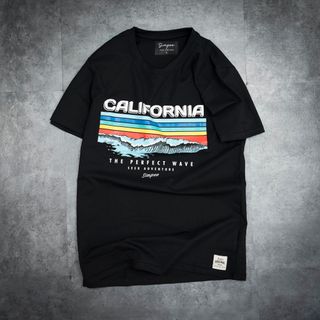 Áo thun Nam cổ tròn Cali - T003