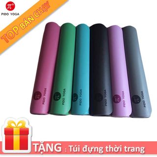 Thảm yoga PIDO định tuyến 5mm PU Cao CấpTặng túi PIDO