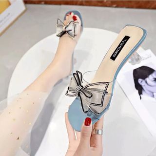Dép gót trong nơ cao cấpa