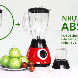 MÁY XAY SINH TỐ SATO MX6855 15L 350W