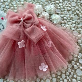đầm công chúa hồng tây