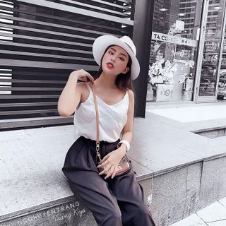 SET ÁO HAI DÂY KÈM QUẦN ỐNG SUÔNG