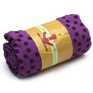 Khăn Trải Thảm Yoga Siêu BềnHạt Cao Su Non Tặng Túi Đựng