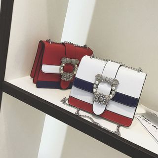 Túi Đeo Chữ Khóa Đính Đá D069 giá sỉ