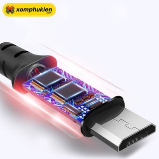 Cáp sạc Dây dù Hoco X14 Micro 2M
