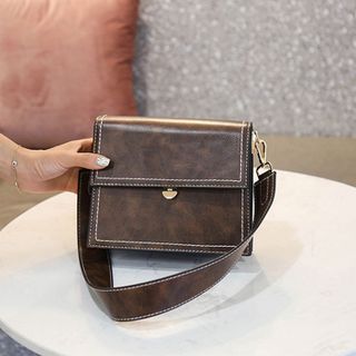 Túi Đeo Chéo Nữ Retro Chỉ Trần Trẻ Trung D060