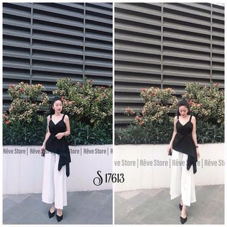 SET ÁO VẠT CHÉO QUẦN SUÔNG
