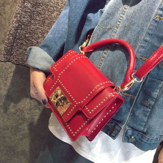 Túi Xách Nữ Phối Viền Đinh Cá Tính D081